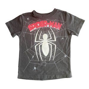 Marvel Spiderman Boys 12 Short Sleeved T-shirts Size 4T Black